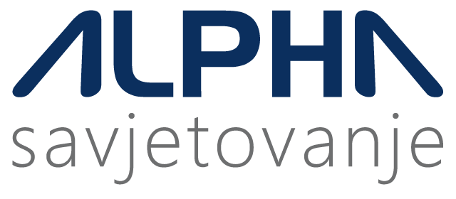 Alpha savjetovanje d.o.o. logotip